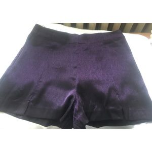 BCBG Metallic Shorts